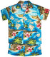 RJC Boys Hibiscus Hawaiian Island 2pc Cabana Set