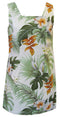 Hibiscus Heliconia Women's A-Line Hawaiian Short Tank Dress