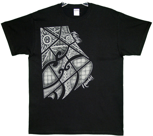 Ikaika Strong Screenprinted Hawaiian T-Shirt