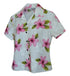 Pacific Legend Women's Single Tone Plumeria Fitted Shirt