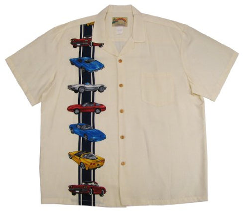 Paradise Found Mens Corvette Panel Shirt