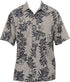 Made in USA - Go Barefoot Men's Mini Tahitian Reverse Aloha Shirt