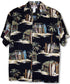 RJC Mens Surfboard Beach Shack Rayon Shirt