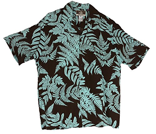 RJC Mens Elegent Ferns Rayon Shirt