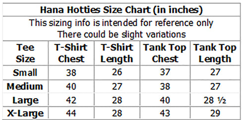 Hana Hotties Retro Ringer T-Shirt or Tank Top
