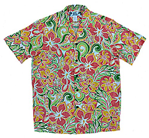 Two Palms Men's Tutti Frutti Rayon Shirt