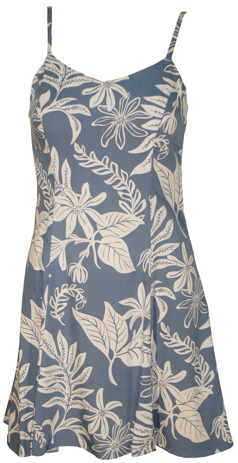 Tiare Women's Princess Seam Flared Hawaiian Dress (Petite Size)