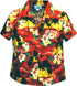Pacific Legend Womens Brilliant Hawaiian Sunset Fitted Shirt