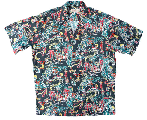 Pineapple Juice Mens Luau Hawaii Shirt