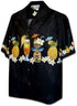 Pacific Legend Mens S to 4X Tiki Tropical Cocktail Chest Band Shirt
