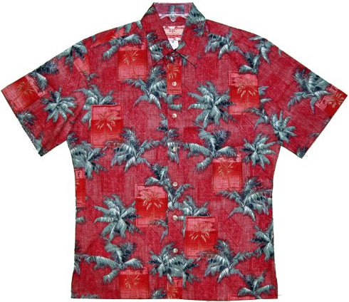 RJC Mens Tapa Palm Reverse Shirt