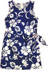 RJC Girls Classic Hibiscus Sarong Dress
