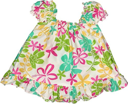 RJC Baby Girls Festive Tropic Puff Sleeve 2pc Set