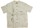Paradise Found Mens Bamboo Courage Jacquard Embroidered Shirt