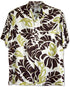 RJC Mens Bold Banana Leaf Rayon Shirt