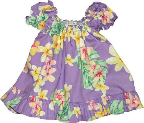RJC Baby Girls Maui Plumeria Puff Sleeve 2pc Set