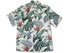 Bird Of Paradise- Herringbone Kamehameha Vintage Men's Hawaiian Aloha Shirt