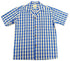 Men's Classic Hawaiian Paniolo Palaka Plaid Shirt