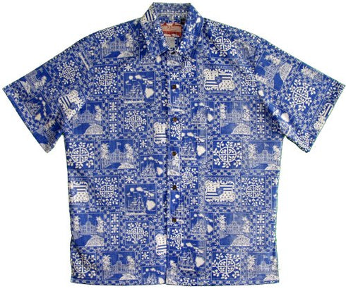 RJC Mens Hawaii State Monarchy Reverse Shirt