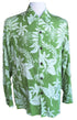 Paradise Found Mens Tiare Kamehameha Style Long Sleeve Shirt