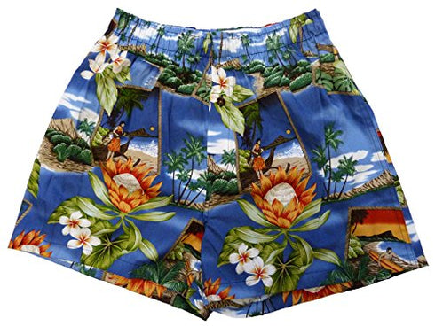 Bamboo Boxer Aloha Aina Unisex Underwear Boxer Shorts