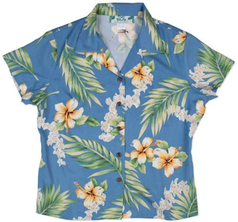 Two Palms Women's Tuberose Fitted Blouse