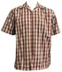 Men's Classic Hawaiian Paniolo Palaka Plaid Shirt