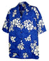 Pacific Legend Mens Shadow White Hibiscus Shirt