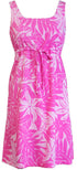 RJC Women's Floral Flash Empire Tie Front Dress