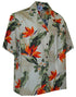 Pacific Legend Women' Bird of Paradise Plumeria Camp Shirt