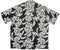 White Orchid Panel Kamehameha Men's Hawaiian Aloha Rayon Vintage Shirt