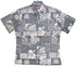 RJC Mens Bold Hawaiian Leaf Reverse Shirt