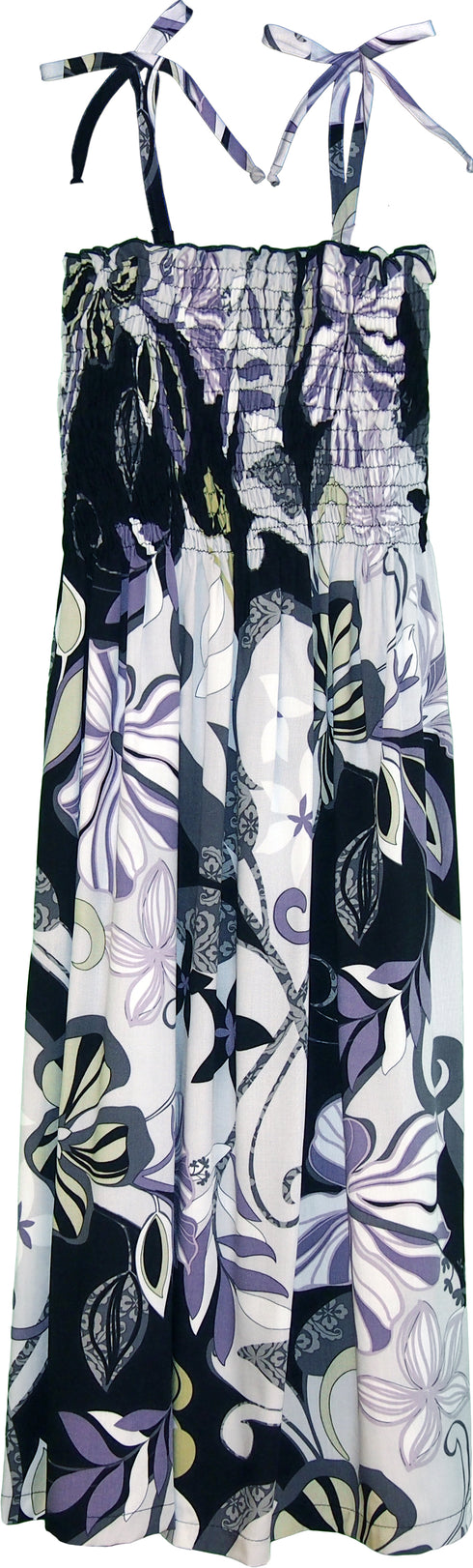 Modern Pua Women's Hawaiian Smocked Dress