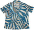 Palm Fronds Women's Hawaiian Camp Shirt