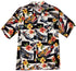 RJC Mens Hibiscus Fighter Airplane II Shirt