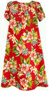 Pineapple Hibiscus Cotton Muu Muu Dress