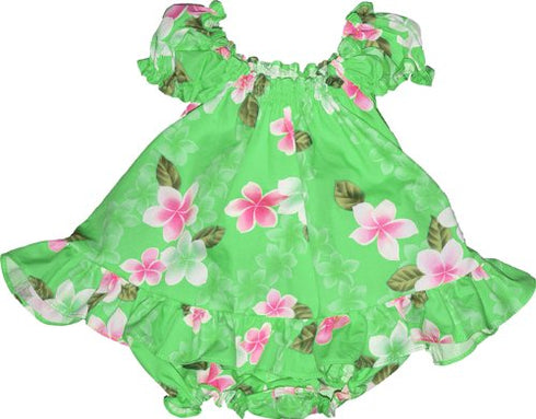 RJC Baby Girls Plumeria Garden Puff Sleeve 2pc Set