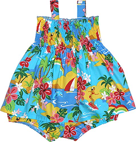 RJC Girls Surfing in Hawaii Bungee Tube Top 2pc Set