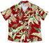 White Ginger Women's Hawaiian Camp Shirt