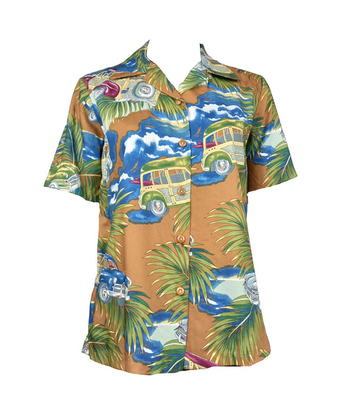 Woodie Women's Hawaiian Camp Shirt