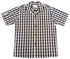 Men's Classic Hawaiian Paniolo Palaka Plaid Shirt