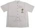 Bamboo Cay Mens Aloha Christmas Happy Holidays Tree Embroidered Shirt
