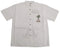 Bamboo Cay Mens Aloha Christmas Happy Holidays Tree Embroidered Shirt