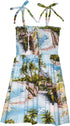 Paradise Island Surf Girl's Hawaiian Smocked Dress