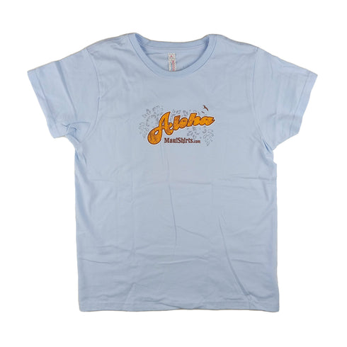 Aloha Hawaii Vacation Women's Screenprinted Hawaiian T-Shirt