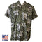 Tapa Blocks Men's Classic Hawaiian Custom Made Shirt (Big or Tall Size)