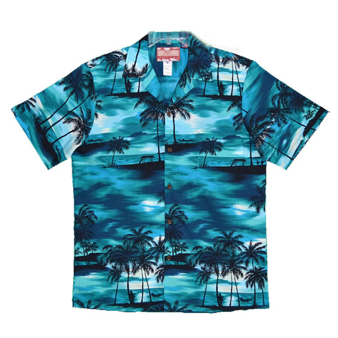 RJC Boy's Night Time Surf Hawaiian Shirt