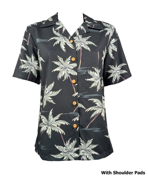 Makani Wind Women's Hawaiian Camp Shirt
