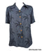 Trade Winds Palm Women's Hawaiian Camp Shirt