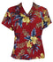 Two Palms women's Orchid Fern Fitted Blouse